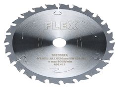 Flex-tools Zubehör 456012 HM-Kreissägeblatt mit umschaltbarer Verzahnung 165 x 20 mm