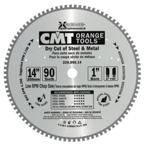 CMT-Sägeblatt für Metall und harte Materialien 165 x 20 x 36T