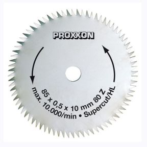 Proxxon 28731 Kreissägeblatt Super-Cut, 85 mm, 80 Zähne