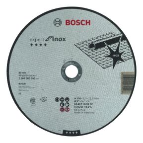 Bosch Blau Zubehör 2608600096 Trennscheibe gerade Expert for Inox AS 46 T INOX BF, 230 mm, 2,0 mm