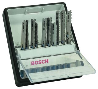Bosch Blau Zubehör 2607010541 Stichsägeblatt-Set Metal Expert Robust Line 10-teilig