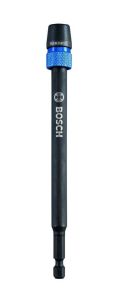 Bosch Blau Zubehör 2608587520 Schnellwechsel-Verlängerung 1/4"-Sechskantschaft für Flachfräsbohrer Self Cut Speed 152 mm