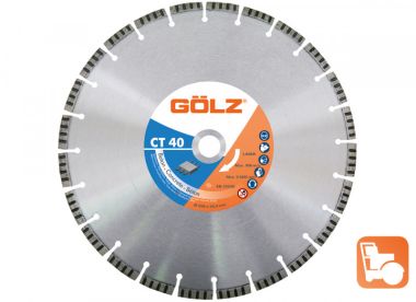 Gölz CT40351 CT40 Diamanttrennscheibe Concrete Premium 350 x 25,4 mm
