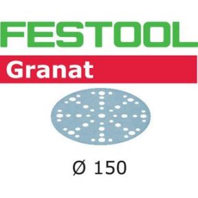 Festool Accessoires 575161 Schuurschijven Granat STF D150/48 P60 GR/50