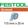 Festool Zubehör 201108 Schleifrolle 115x25m P150 GR Granat - 1