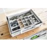 Festool Zubehör 204860 Einsatzboxen Box 100x100x68/6 für Systainer³ Organizer - 3