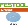 Festool Zubehör 205657 Schleifscheiben STF D225/8 P120 GR/25 - 1