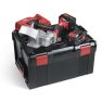 Flex-tools 504165 RFE 40 18.0-EC/5.0 Set Akku-Fräsmaschine für Dachrinnenmontage 18V 5.0Ah in L-Boxx - 1