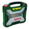 Bosch Grün Zubehör 2607019330 100-teiliges X-Line Titanium-Set - 2
