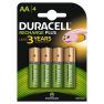 Duracell D039247 Wiederaufladbare Batterien Plus AA 4 Stück - 1