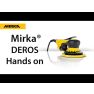 Mirka MID6502022 Deros 650CV Exzenterschleifer 150 mm 5.0 Hub - 1