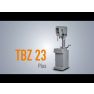 Flott 223025 SB 23 Plus R2 MK II - Säulenbohrmaschine mit Gewindeschneideinrichtung, Zwischentisch, LED- Beleuchtung und digitalem OLED -Display - 2