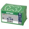 SPAX 1081010400163 Universalschraube 4 x 16 mm, Goldgewinde, Senkkopf, Phillips Z2 - 200 Stück - 2