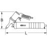 KS Tools 515.3925 2-in-1-Druckluft-Fettpresse für Fetttransport pro Hub oder kontinuierlich - 1
