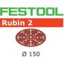 Festool Zubehör 575188 Schleifscheiben STF D150/48 P80 RU2/50 - 1