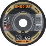 Rhodius 204619 XT38 doorslijpschijf dun Metaal/Inox 115 x 1.0 x 22,23 mm - 1