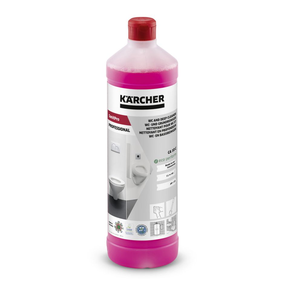 Kärcher Professional 6.295-677.0 SanitPro WC- und Grundreiniger CA 10 C eco! Leistung, 1l