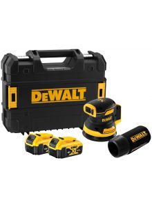 DeWalt DCW210P2-QW Schnurloser Exzenterschleifer 125 mm 18V 5.0Ah Li-Ion