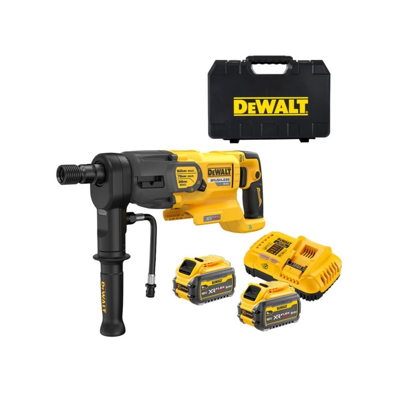 DeWalt DCD150X2-QW Diamantbohrmaschine 18V 9 Ah Li-ion