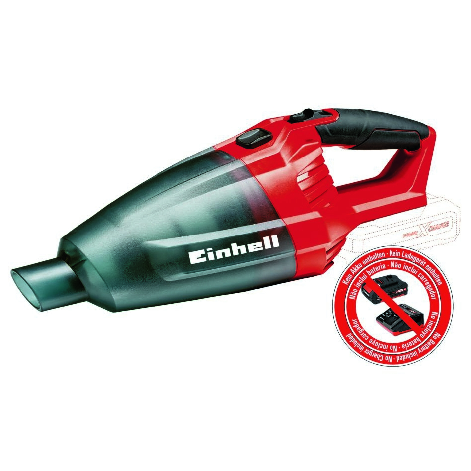 Einhell 2347120 TE-VC 18 Li-Solo Akku-Handstaubsauger 18 Volt ohne Akku oder Ladegerät