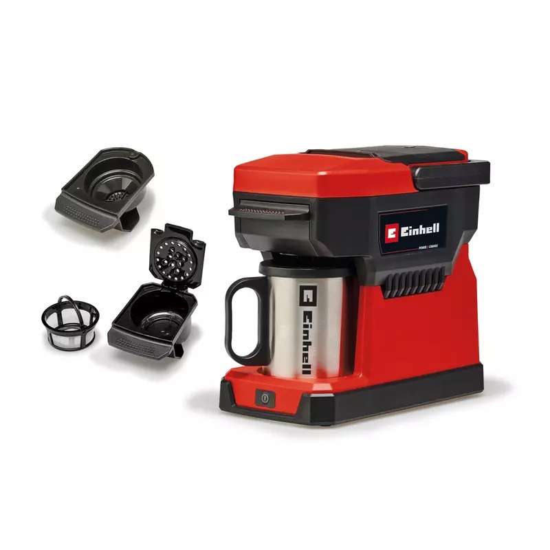 Einhell 4609990 TE-CF 18 Li Solo Kabellose Kaffeemaschine exkl. Akku und Ladegerät im Karton