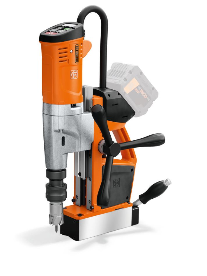 Fein 71700461000 AKBU 35 PMQW AS Magnetische Akku-Bohrmaschine ohne Akku und Ladegerät im Koffer