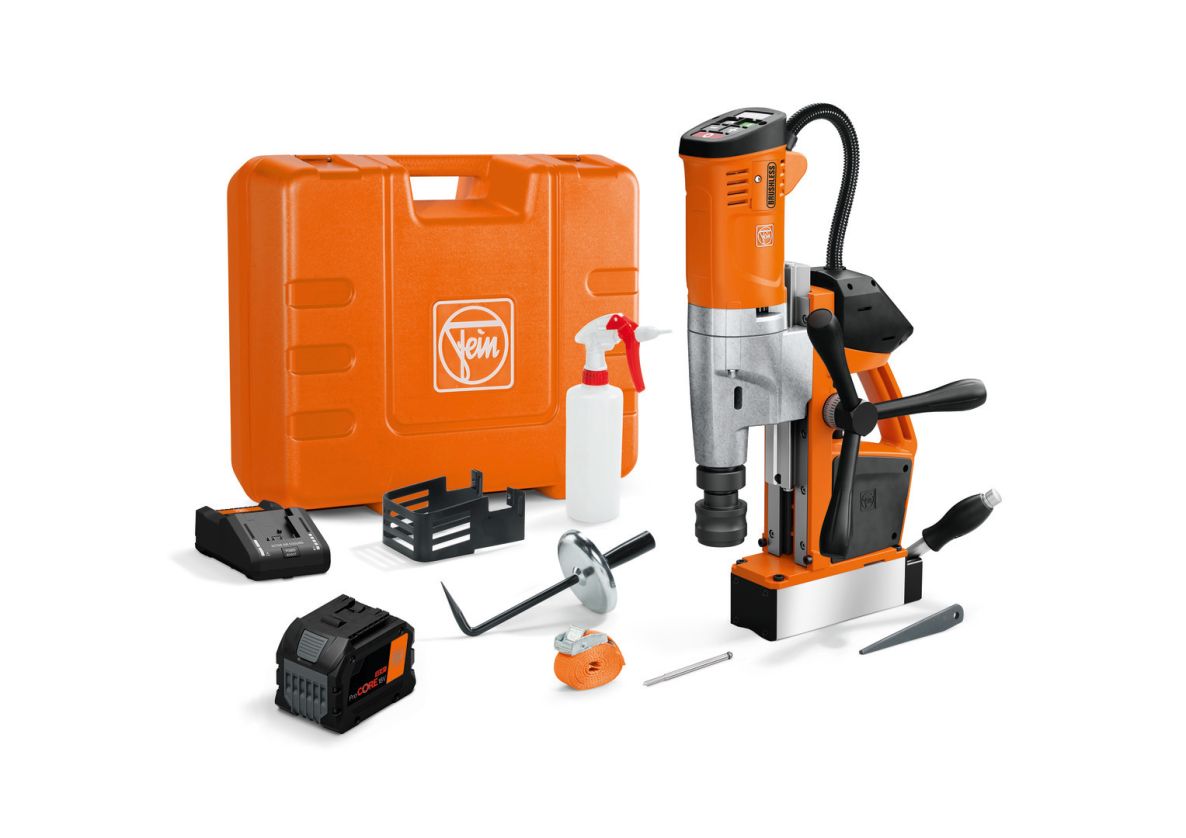 Fein 71700463000 AKBU 35 PMQW AS Magnetic Akku-Bohrmaschine 1x 12,0Ah Akku und Ladegerät im Koffer