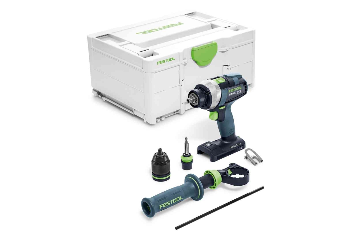 Festool 575601 Akku-Bohrschrauber TDC 18/4 I-Basic QUADRIVE