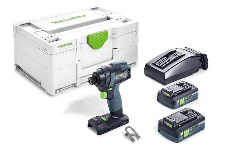 Festool 576482 TID 18 HPC 4,0 I-Plus Akku Schlagschrauber 18 Volt 4.0 Ah Li-ion