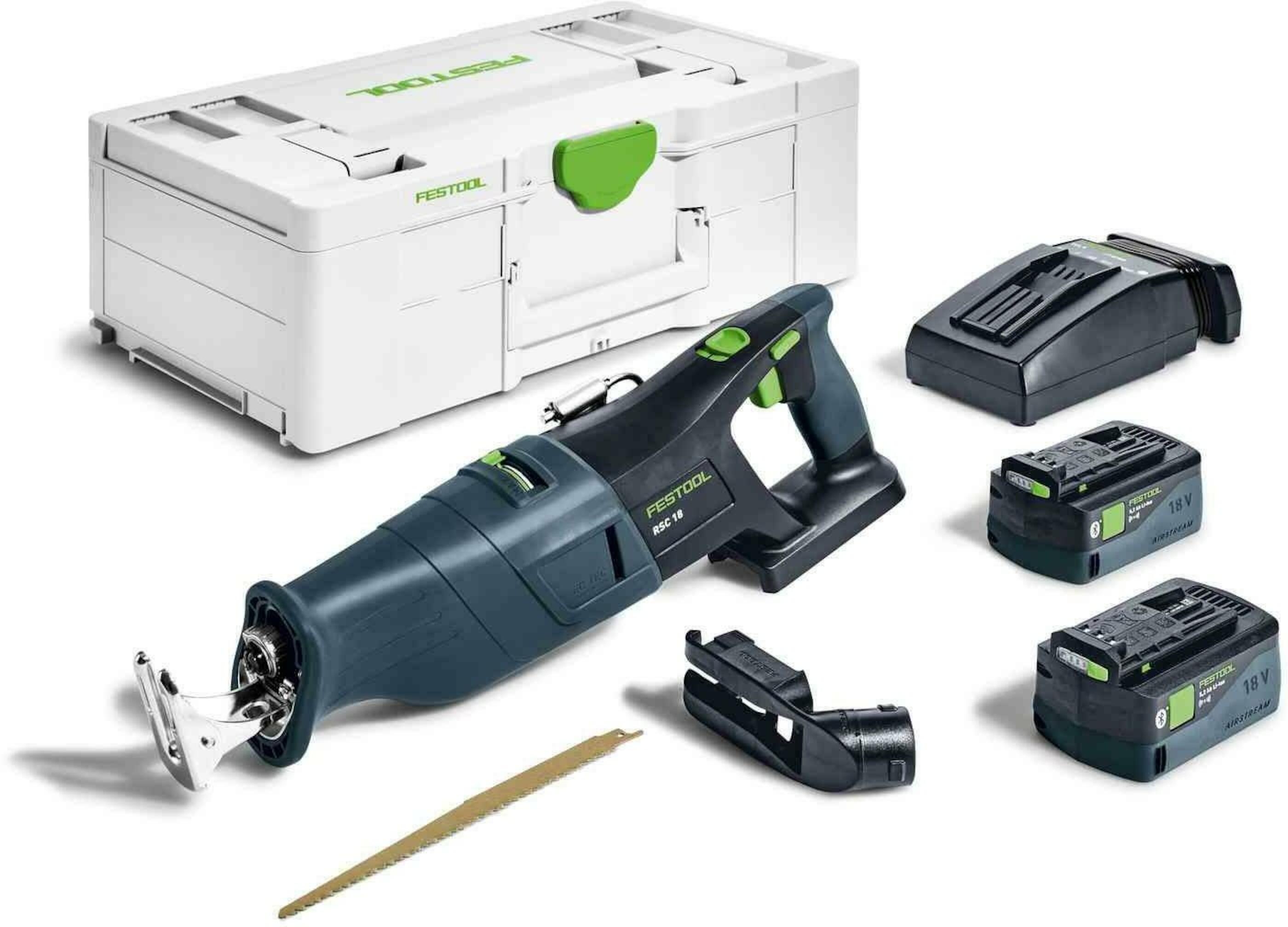 Festool 576948 RSC 18 5.0 EB-Plus Akku Säbelsäge 18V 5.0Ah Li-Ion