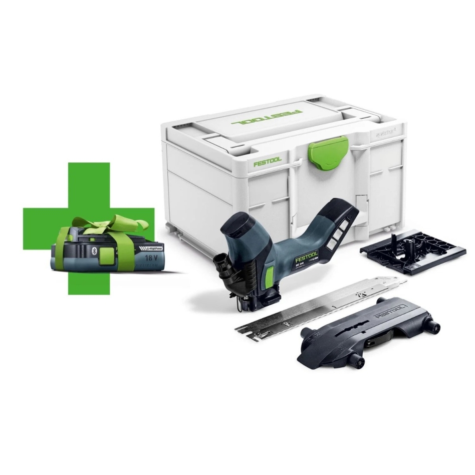 Festool 577058 ISC 240 Li EB-Basic Akku-Isoliersägegehäuse + Gratis-Akku