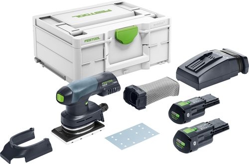 Festool 577686 RTSC 400 3.0 I-Plus Akku-Schwingschleifer 18V 3.0Ah Li-Ion