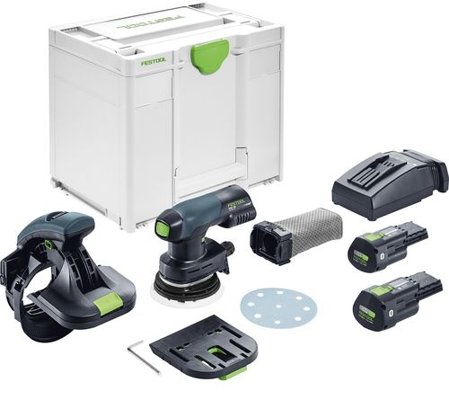 Festool 577697 ES-ETSC 125 3.0 I-Plus Akku-Kantenschleifer 18V 3.0Ah Li-Ion