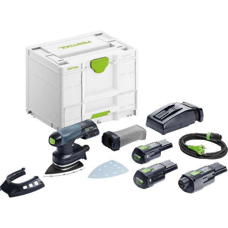 Festool 578138 Exzenterschleifer 18V DTSC 400 3.0 I-Set