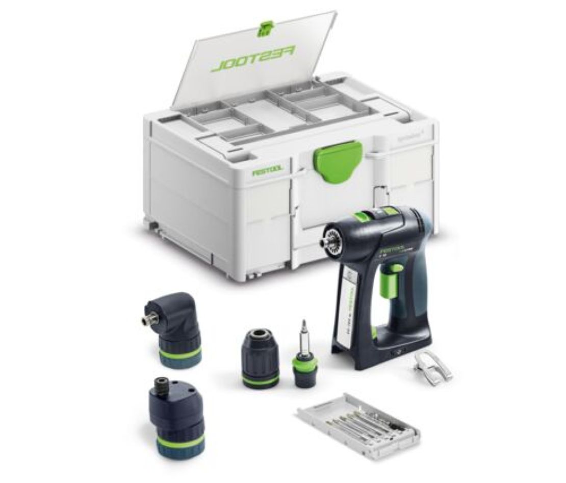 Festool 578831 C 18 Basic-Set Akku-Bohrschrauber exkl. Akku und Ladeger&auml;t im Koffer