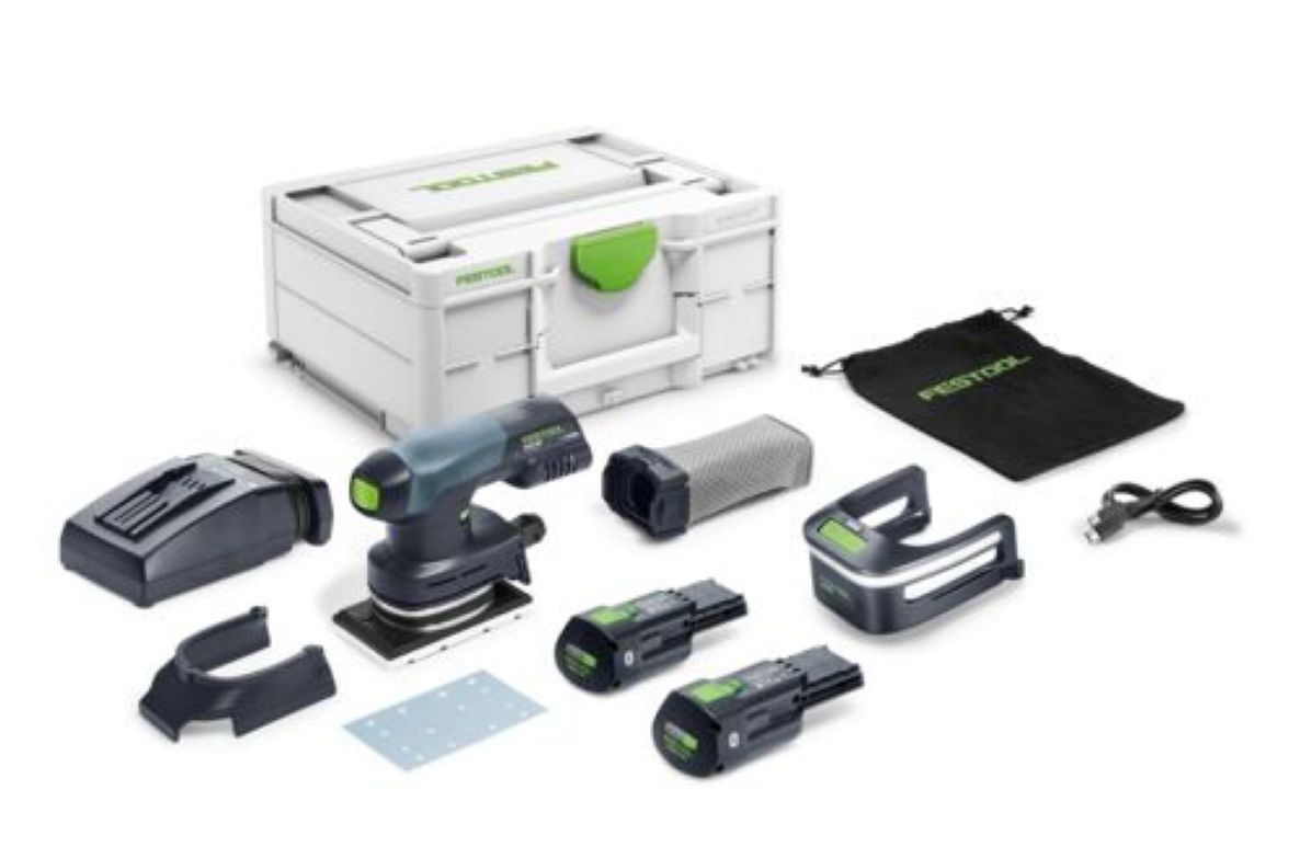 Festool 578931 RTSC 400 3.0 I-Plus Akku-Schwingschleifer 1x 18V 3.0Ah Akku und Schnellladeger&auml;t im Koffer