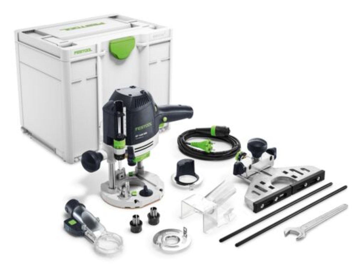 Festool 578940 OF 1400 EBQ-Plus Router ohne Akku und Ladeger&auml;t im Koffer