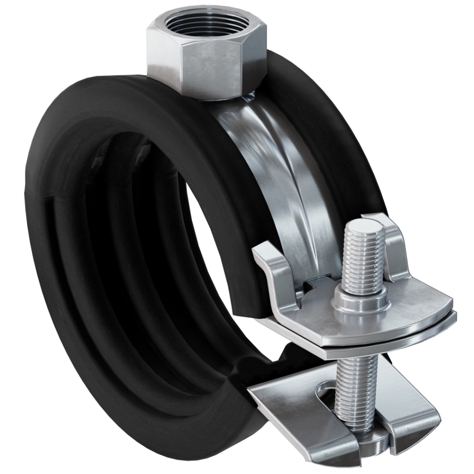 Fischer 49859 Scharnier-Schnellverschluss-Rohrschelle FGRS Plus 1/4" 2 Stück