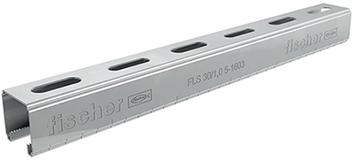 Fischer 538755 Montageschiene FLS 30/1,0 - 2 m 10 Stück