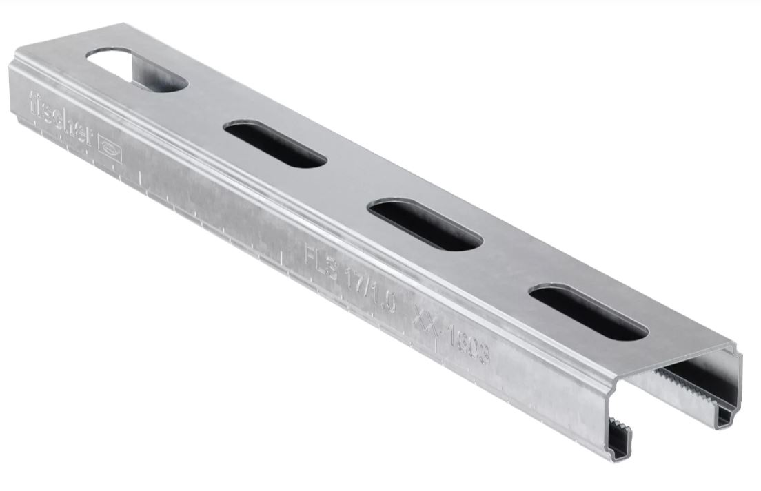 Fischer 572540 Montageschiene FLS 17/1,0 - 3 m