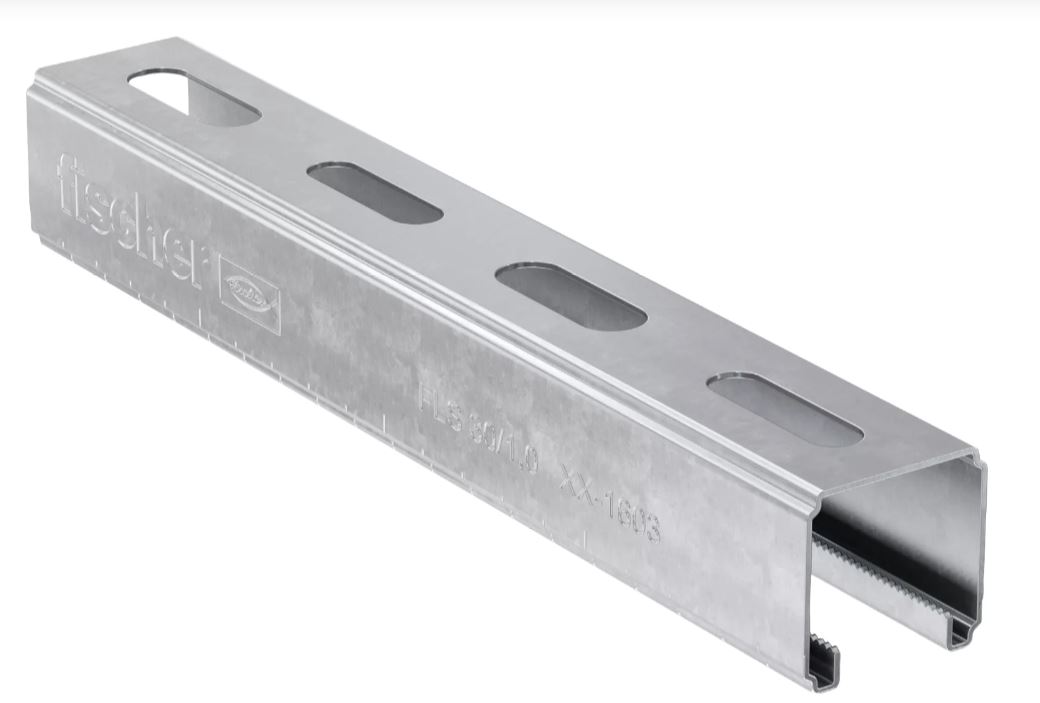 Fischer 572543 Montageschiene FLS 37/1,2 - 2 m