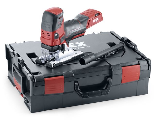 Flex-tools 493775 JS 18.0-EC Akku-Stichsäge 18 Volt ohne Akku oder Ladegerät in L-Boxx
