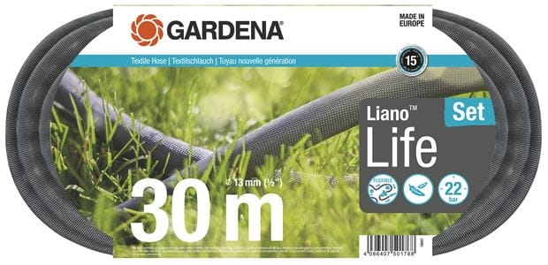 Gardena 18457-20 Textilschlauch Liano™ Life 30 m Set