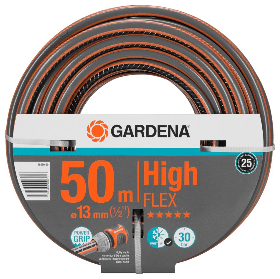 Gardena 18069-20 Comfort HighFLEX Schlauch 13 mm (1/2"), 50 m