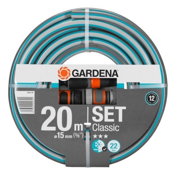 Gardena 18014-26 Classic Schlauchset 15 mm 20 m