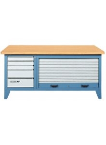 Gedore 6618050 Werkbank mit Blechjalousie