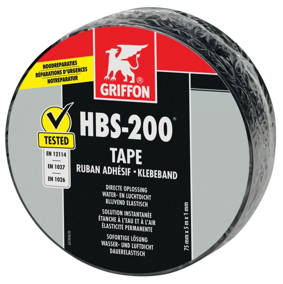 Griffon 6312056 HBS-200 Klebeband 75mm x 5m