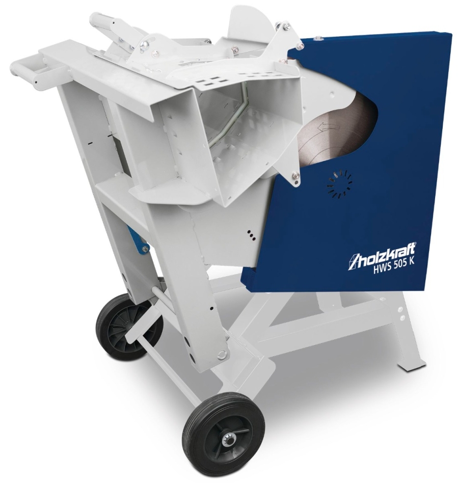 Holzkraft 715965505 HWS505K Brennholz-Kippsäge 505 mm 230V