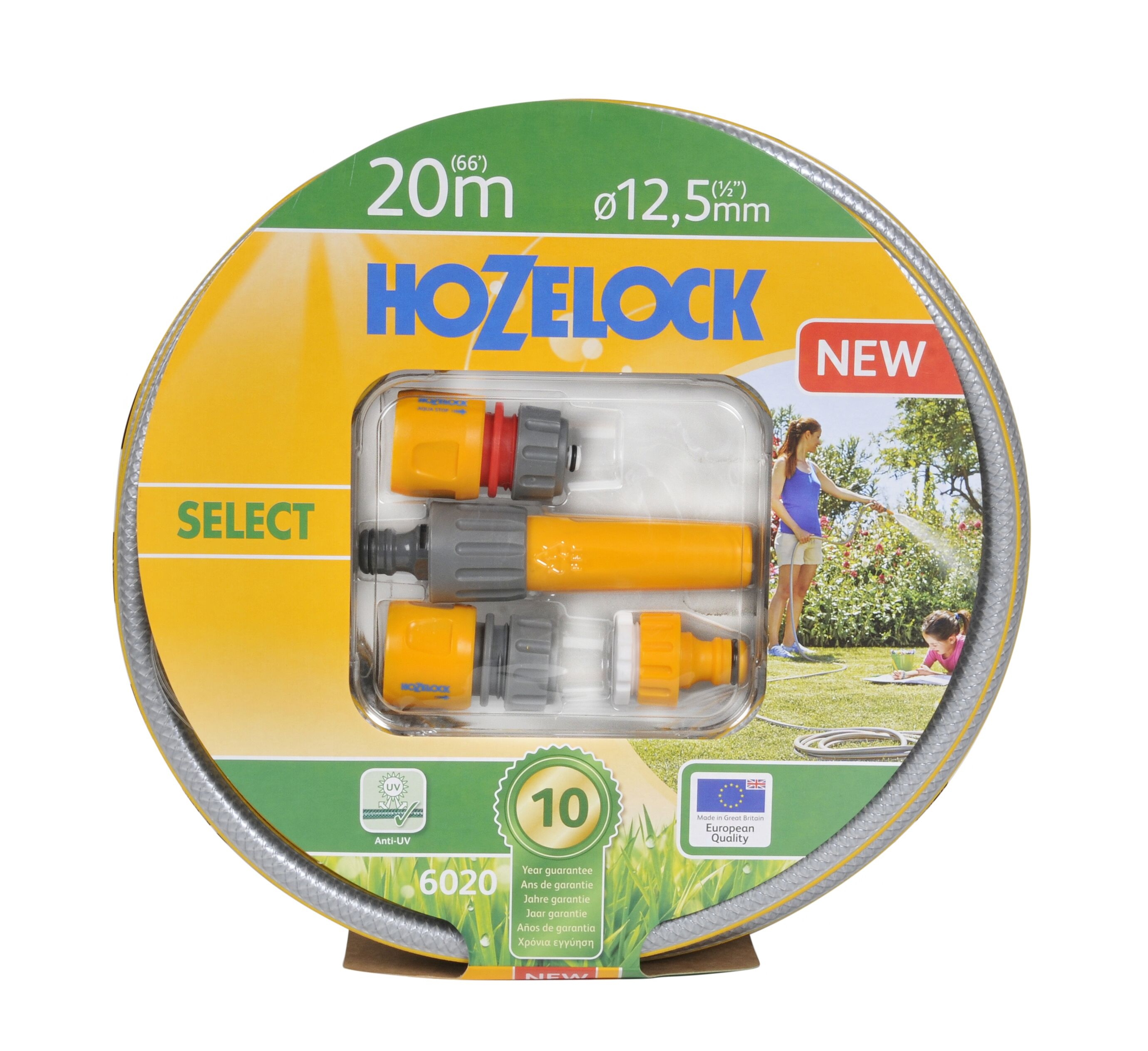 Hozelock 6020P9000 Schlauchsatz Ø 12,5 mm 20 Meter wählen