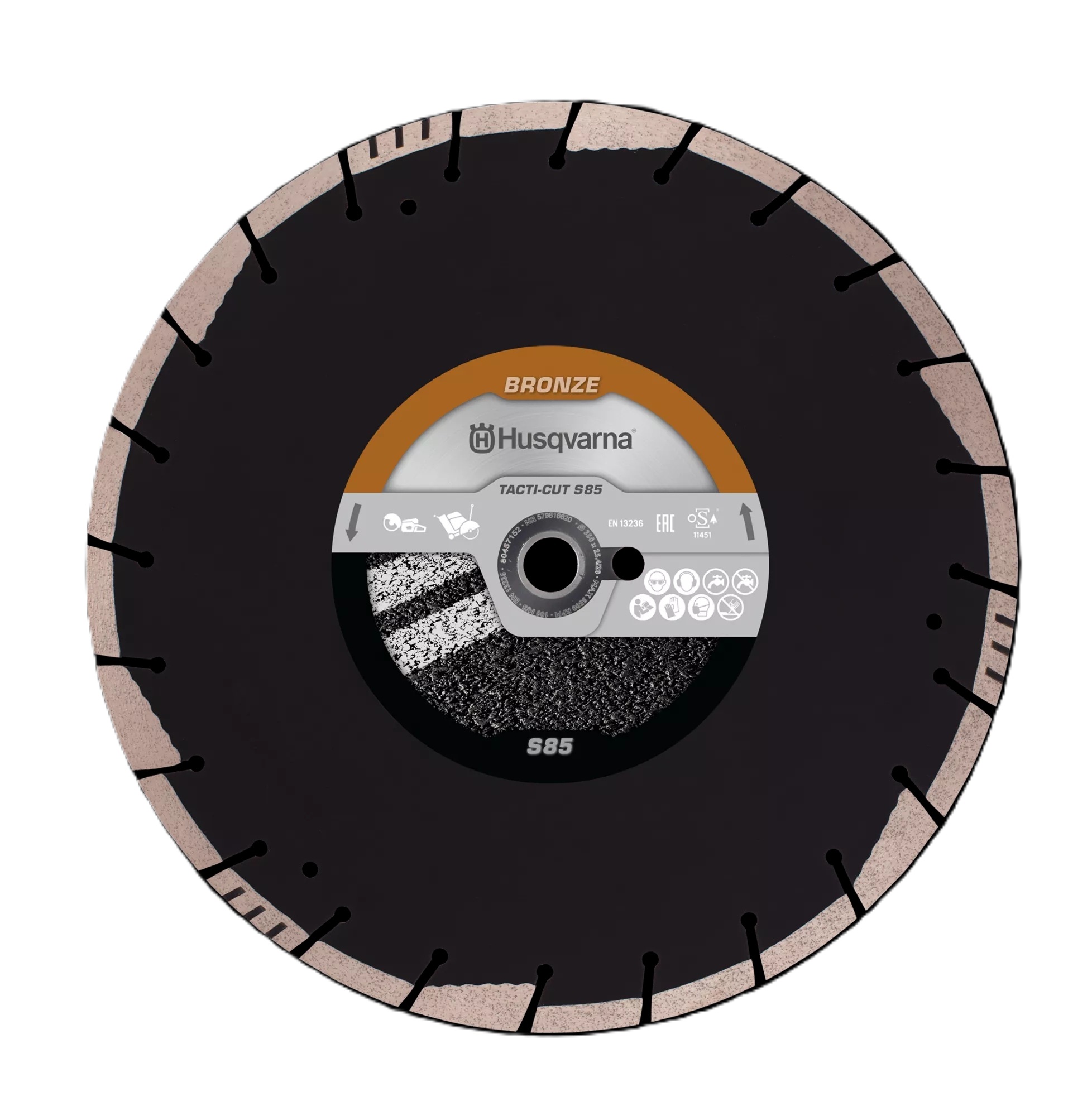 Husqvarna 579816620 Tacti-Cut S85 Asphalt 350 x 25,4/20 mm Nass und trocken